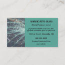 Search for auto glass business cards Automobile