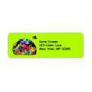 Search for space alien return address labels Cute
