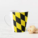 Recherche de noir et jaune tasses Pour lui