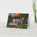 Recherche de champignon rouge vœux cartes Magique