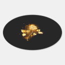 Search for oval gold stickers Flower