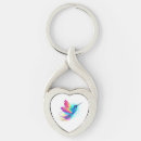 Search for multicolor hearts keychains Vibrant