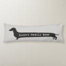 Search for dog silhouette pillows Doxie