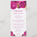 Search for pink and gold menus Boho