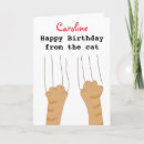Search for ginger cat birthday cards Funny