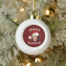 Search for santa face ornaments Funny