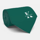 Recherche de vert forêt cravates Monogramme