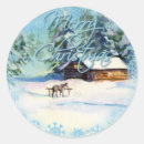 Search for log cabin stickers Winter