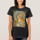 Search for alphonse mucha tshirts Woman