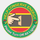 Search for energy saving stickers Green