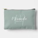 Recherche de bridesmaid cosmétiques pochettes Script