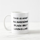 Search for black belt mugs Karate