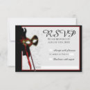 Search for red and black masquerade party invitations Elegant