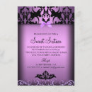 Search for pink pattern 4x6 invitations Damask
