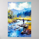 Recherche de pêche mouche posters Poisson