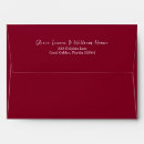 Recherche de burgundy envelopes Préadressé
