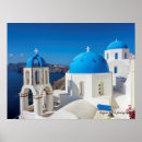 Search for blue dome church posters Greece