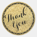 Search for art deco thank you stickers Gold