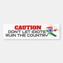 Search for india bumper stickers Funny