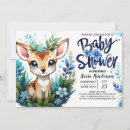 Recherche de fawn baby shower invitations Mignon