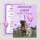 Search for balloon dog invitations Girl