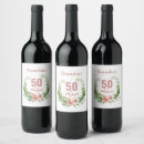 Search for 50 and fabulous wine labels Blush pink