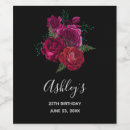 Search for rose wine labels Floral