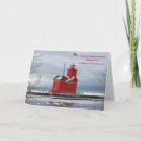 Search for michigan christmas cards Lighthouse