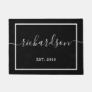 Search for black white geometric doormats Simple