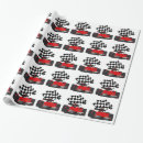 Recherche de race wrapping paper Voiture de course