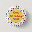 Search for art birthday buttons Colourful