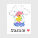 Search for puddles stickers Umbrella