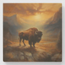 Search for buffaloes coasters Yellowstone