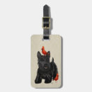 Search for dog luggage tags Scottie