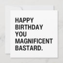 Recherche de bâtard Anniversaire