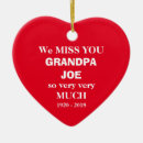 Search for in memory grandpa ornaments Keepsake