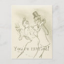 Search for dance couple invitations Vintage