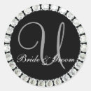 Search for bling wedding stickers Black