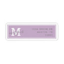 Search for silver and white return address labels Modern