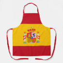 Search for spain aprons Flag of spain