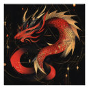 Recherche de dragon rouge art Chinois