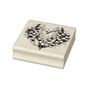 Search for spring flower rubber stamps Garden