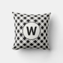 Search for black and white pillows Rustic