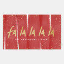 Search for fa la la la stickers Trendy