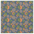 Search for orange fruit fabric Pattern