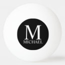 Search for black ping pong balls Masculine