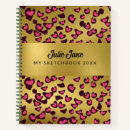 Search for green leopard notebooks Gold