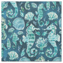 Search for blue horse fabric Beach