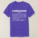 Search for cameraman tshirts Birthday
