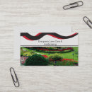 Search for black lawn business cards Maintenance